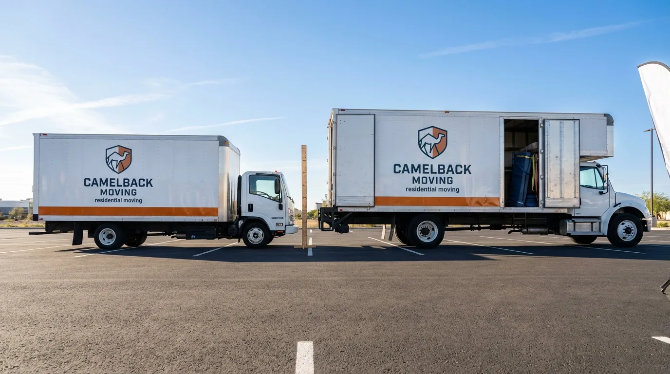 Moving truck size capacity guide in Anchor Point